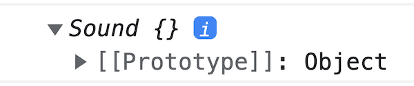 examining a JavaScript class invoked with the 'new' keyword in the Chrome Dev Tools console