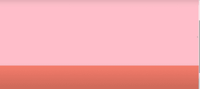 pink div1 and salmon div2 in the browser
