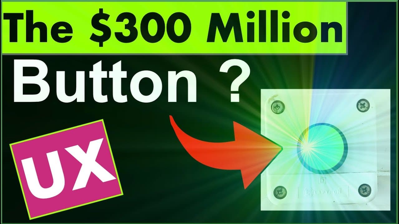 UX web design tutorial 300 million dollar button