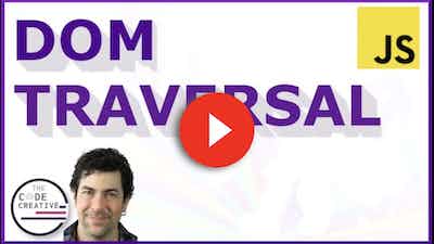 learn javascript dom traversal video