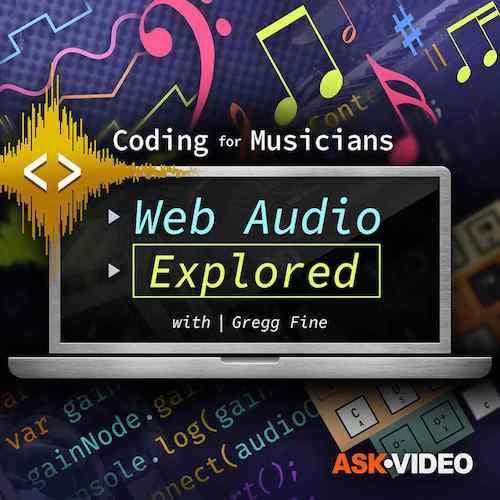 Web Audio API course by Gregg Fine available from macProVideo